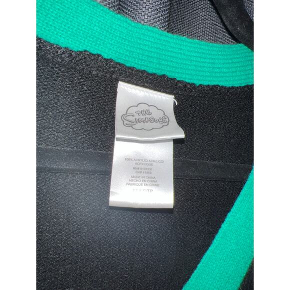 Ugly Christmas Sweater Cardigan Size XS Simpsons - Picture 2 of 3